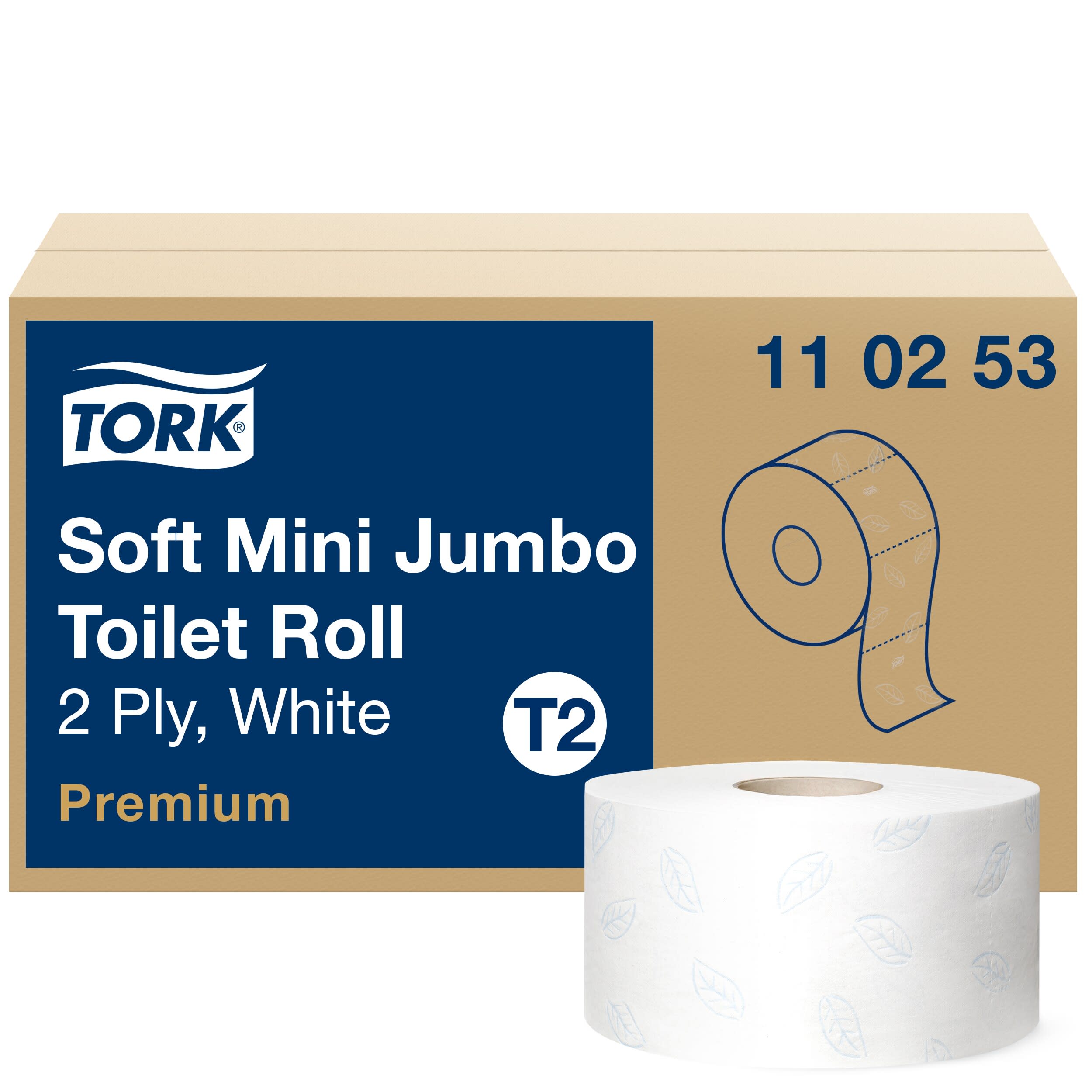 Tork weiches Mini Jumbo WC-Papier Premium 2lg