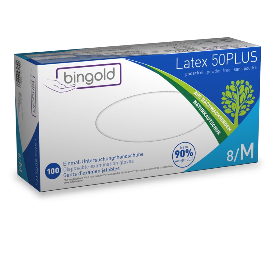 Latexhandschuh M natur