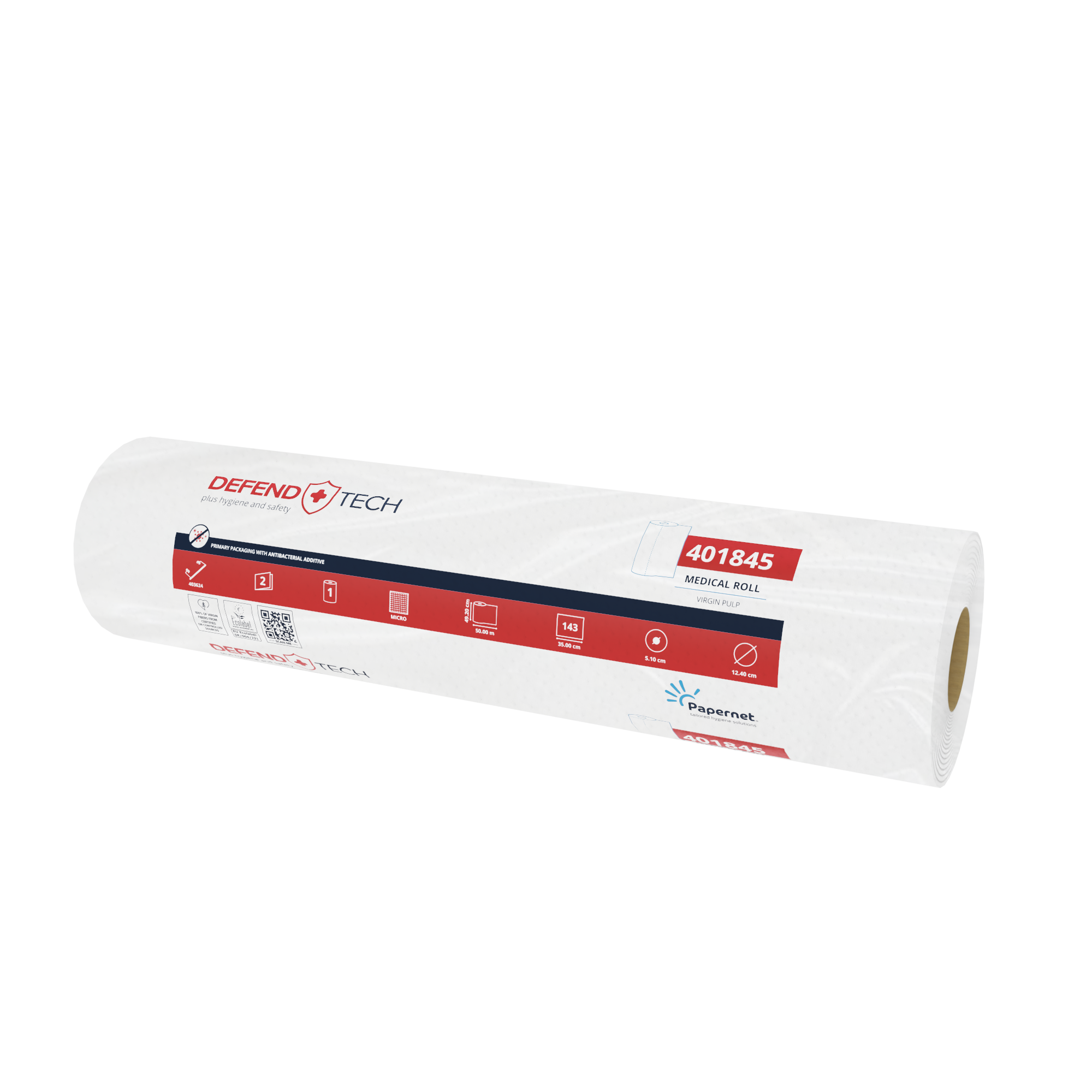 Liegenabdeckung 2-lg 49,5cm  50m