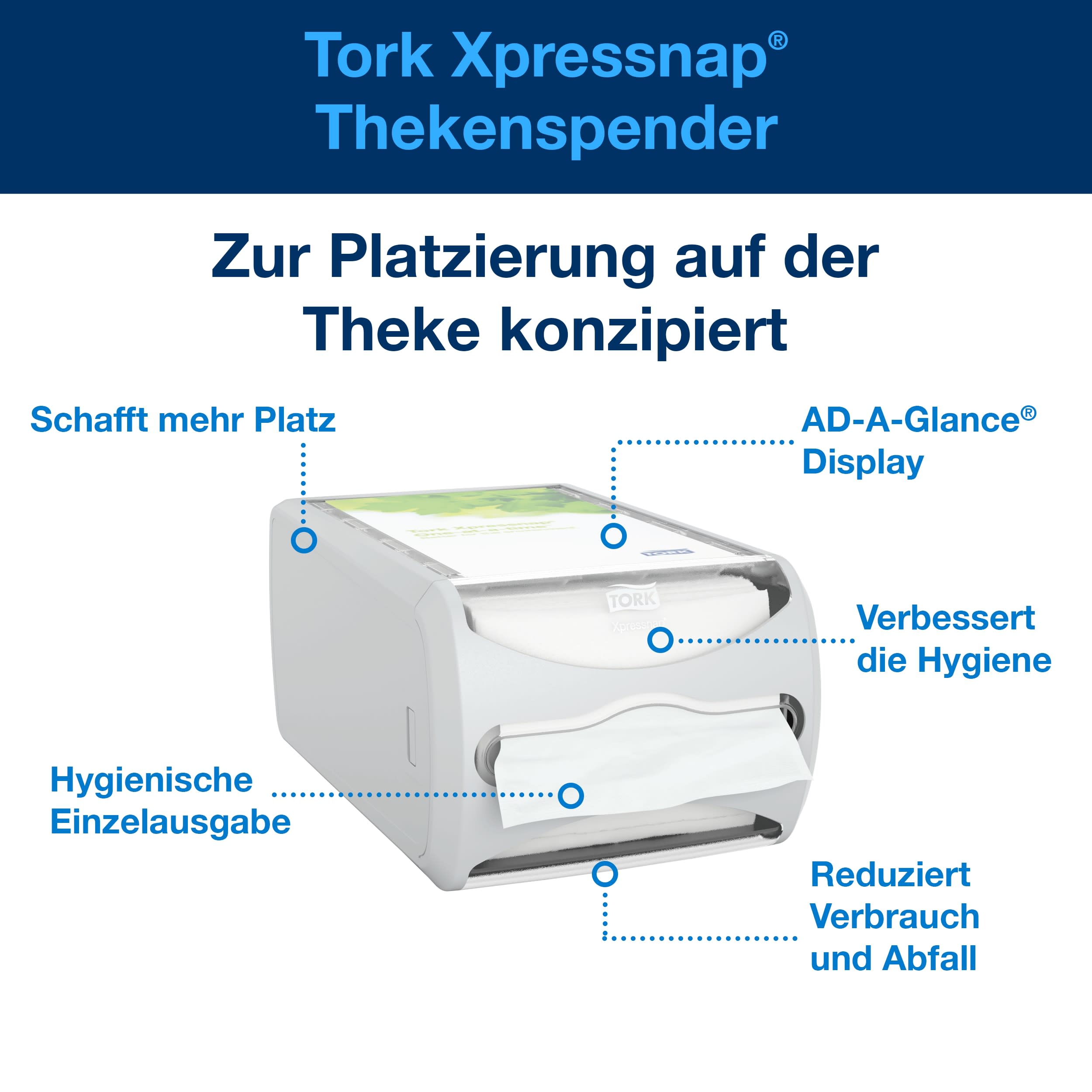 Tork Xpress Servietten Thekenspender