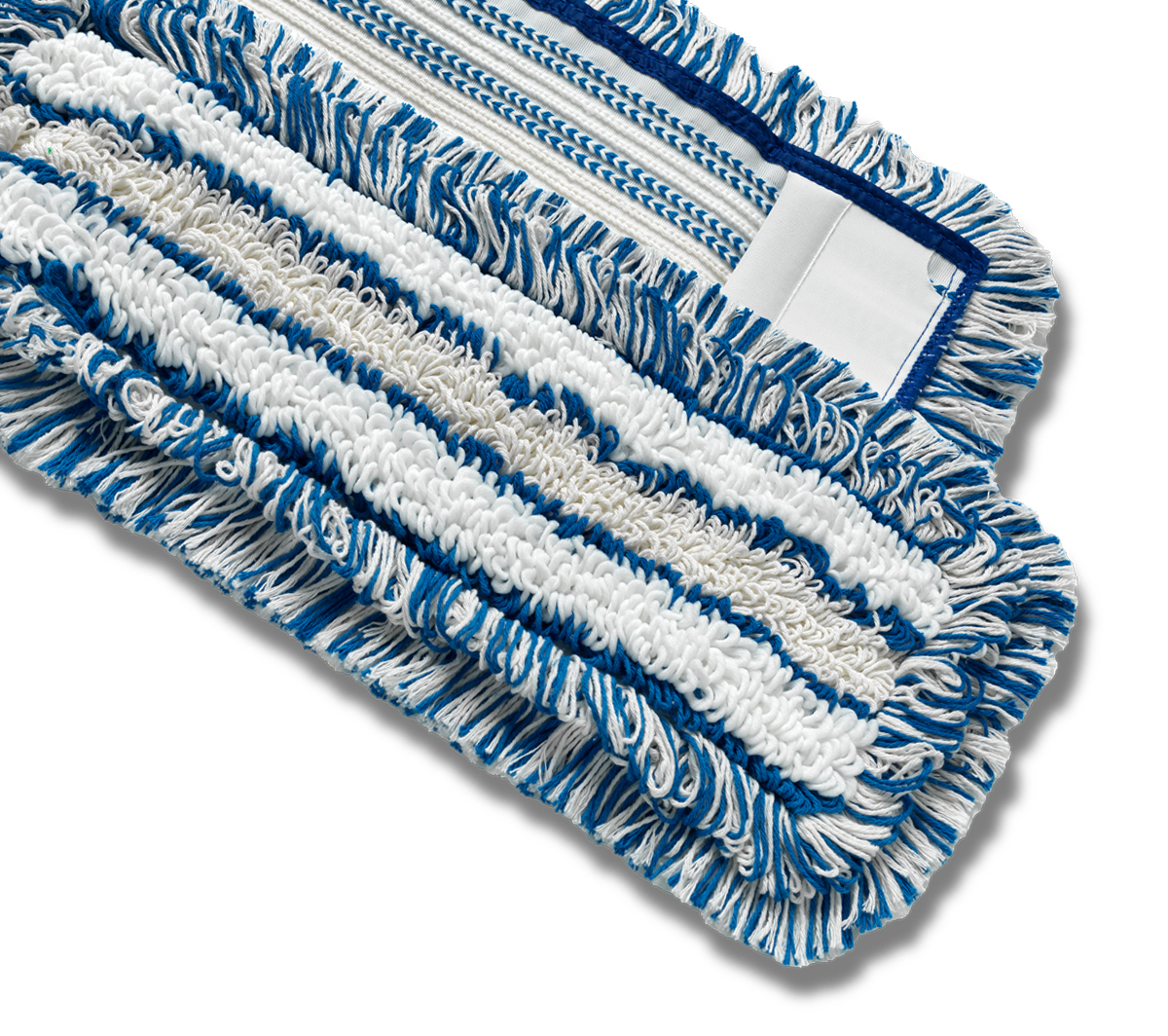 Baumwoll Hospitalmopp blau 40cm