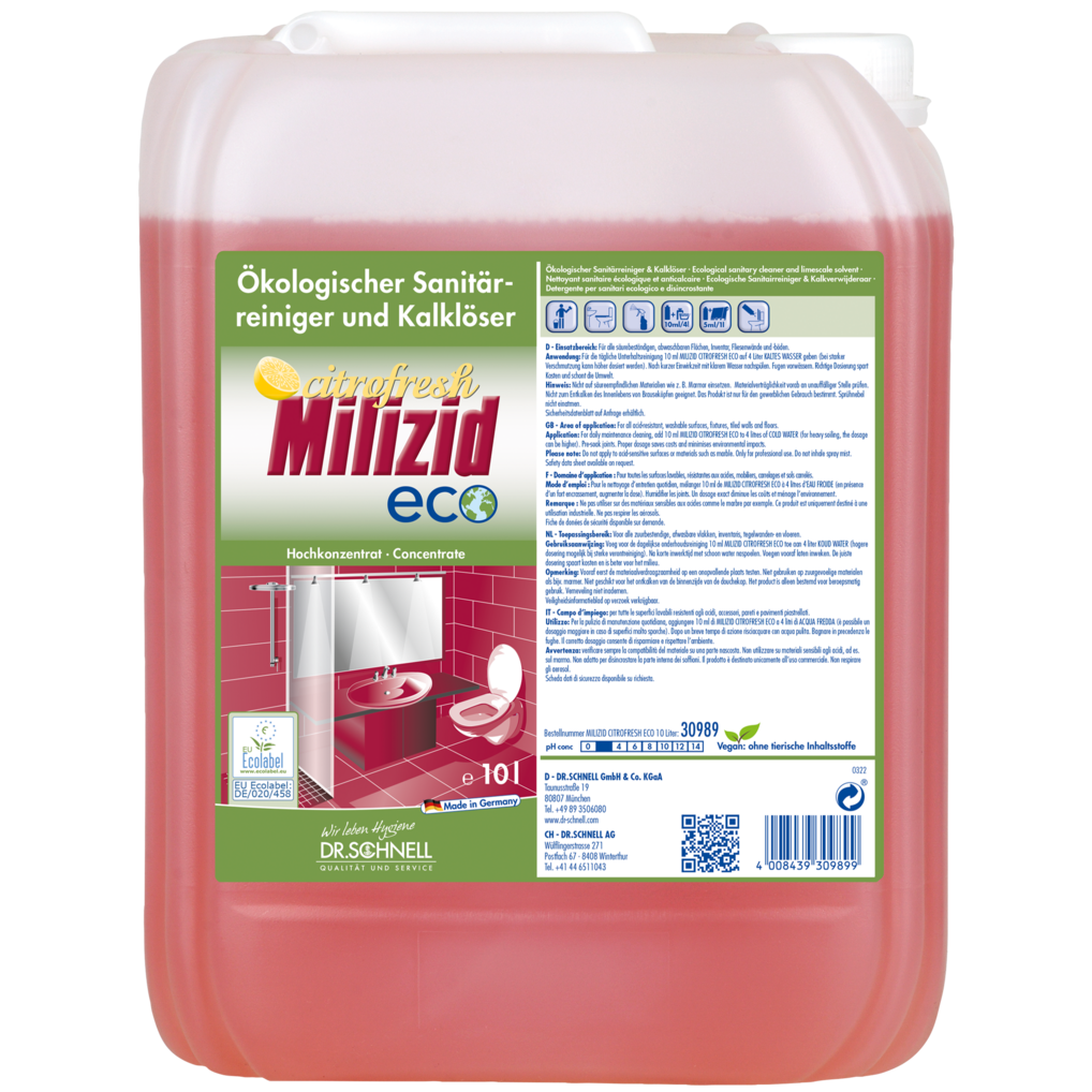 Milizid Citrofresh Eco 10L
