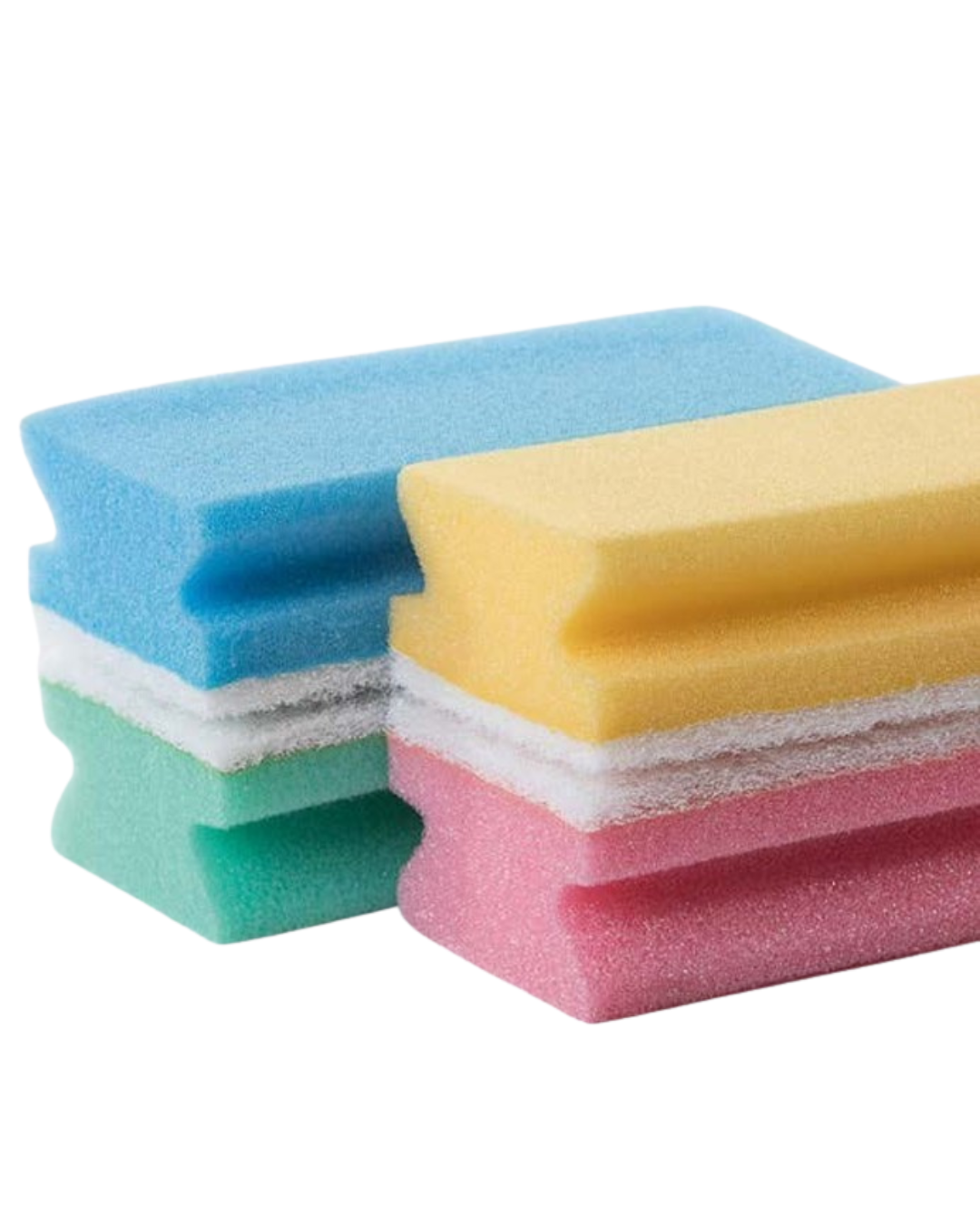 REKA Reinigungsschwamm rot-weiß