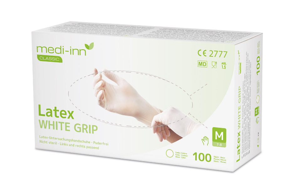 Latexhandschuh Medi-Inn XL weiß