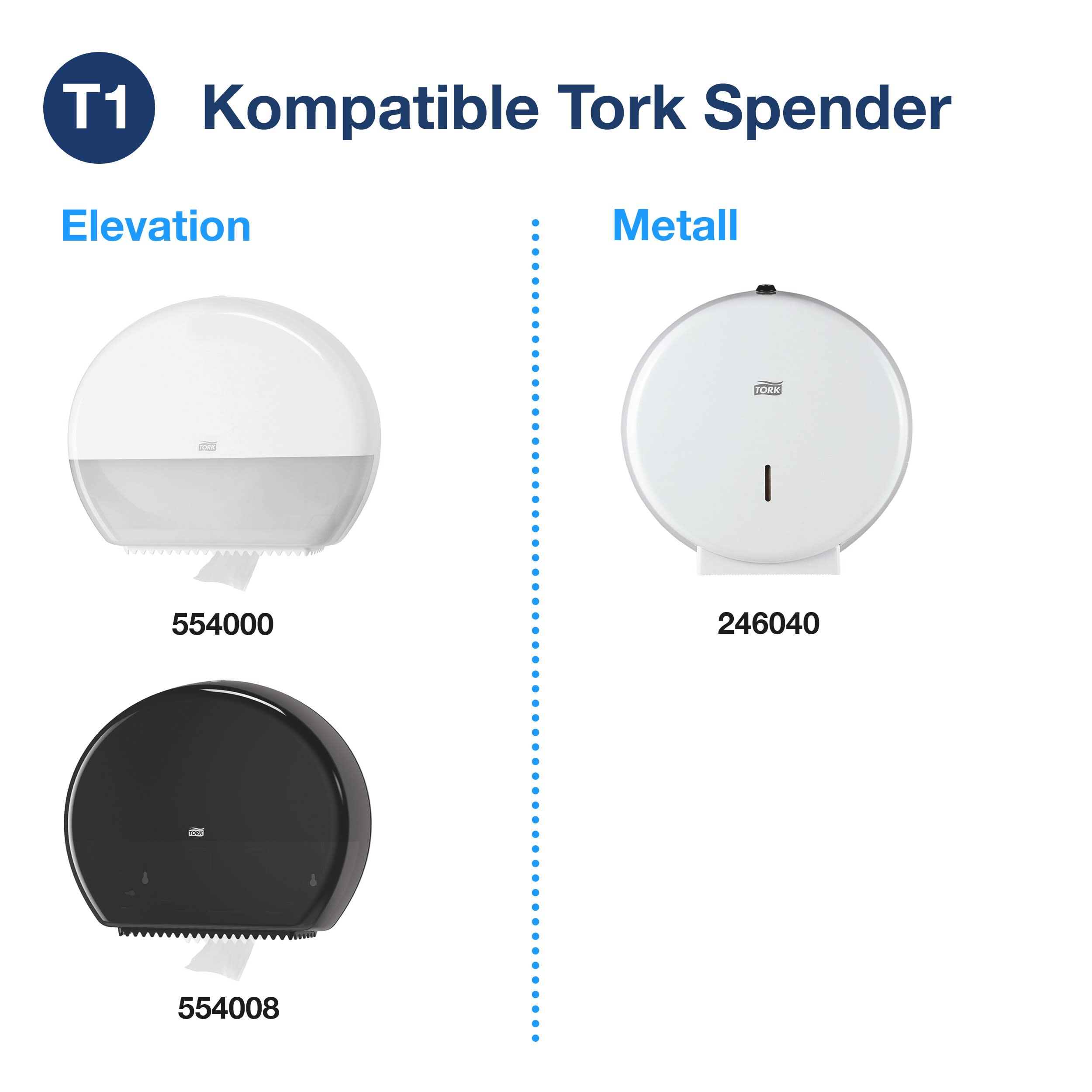 Tork weiches Jumbo WC-Papier Premium 2lg