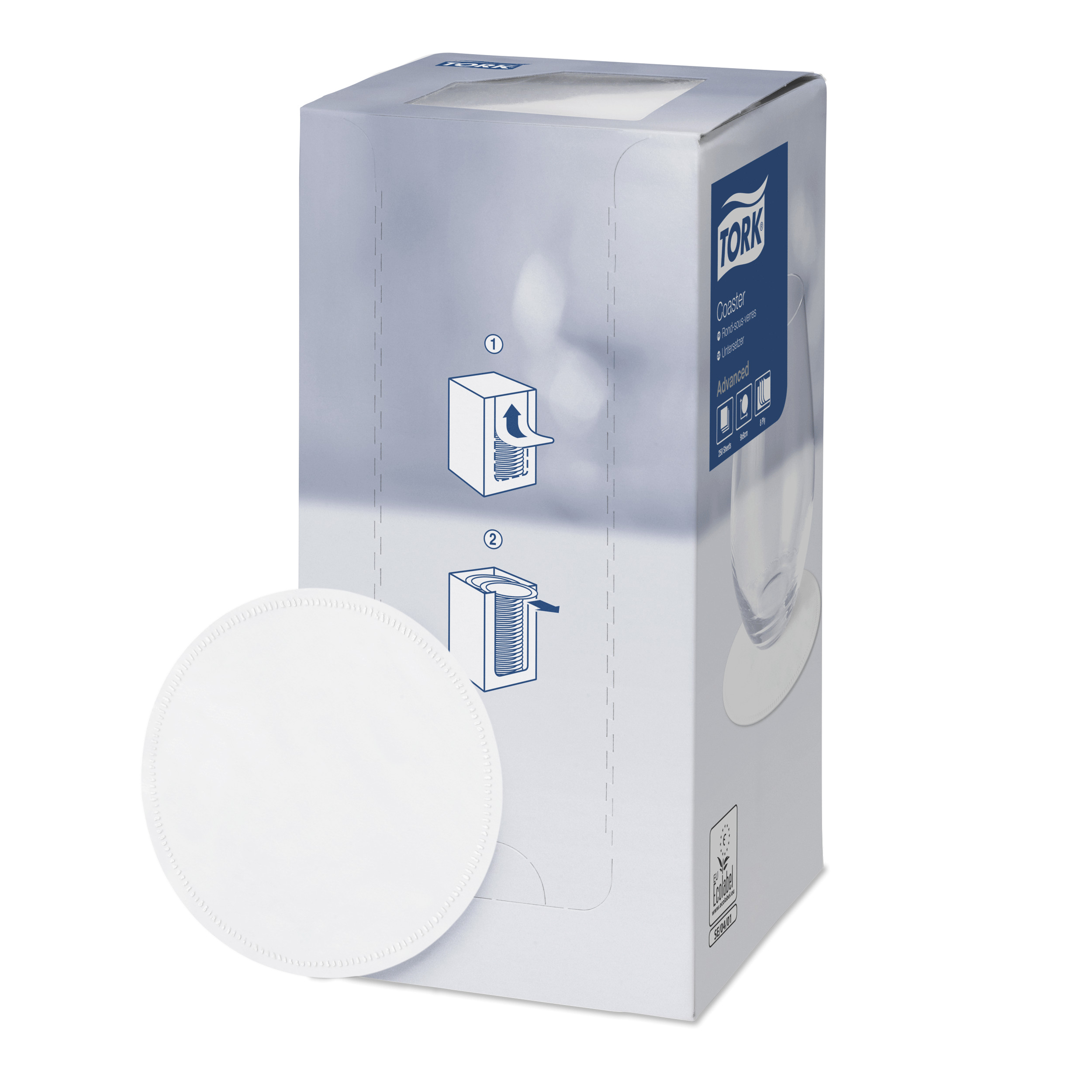 Tork Untersetzer weiß