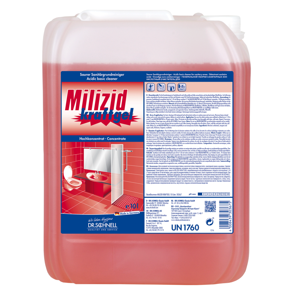 Milizid Kraftgel 10L