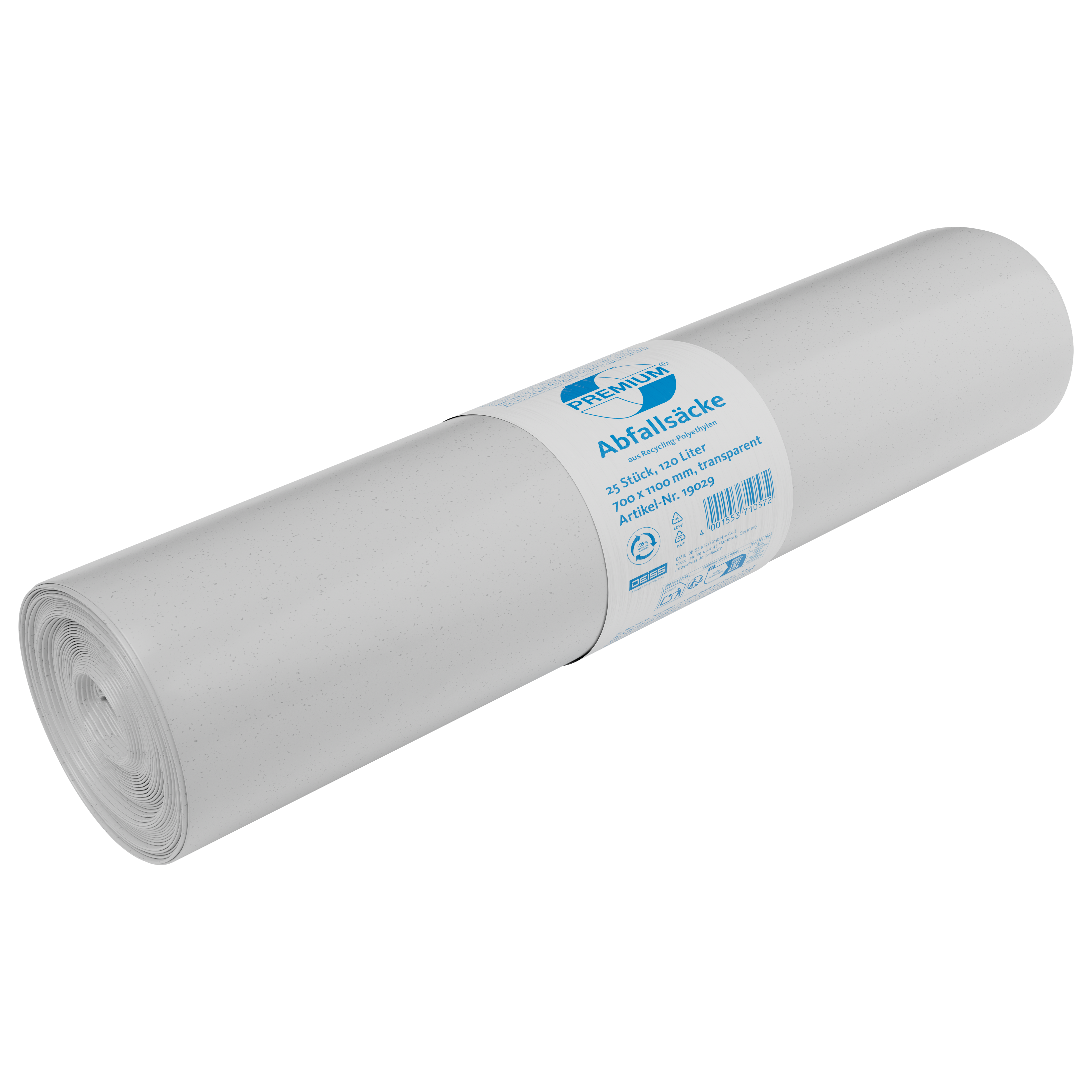 Müllsack 120L transparent