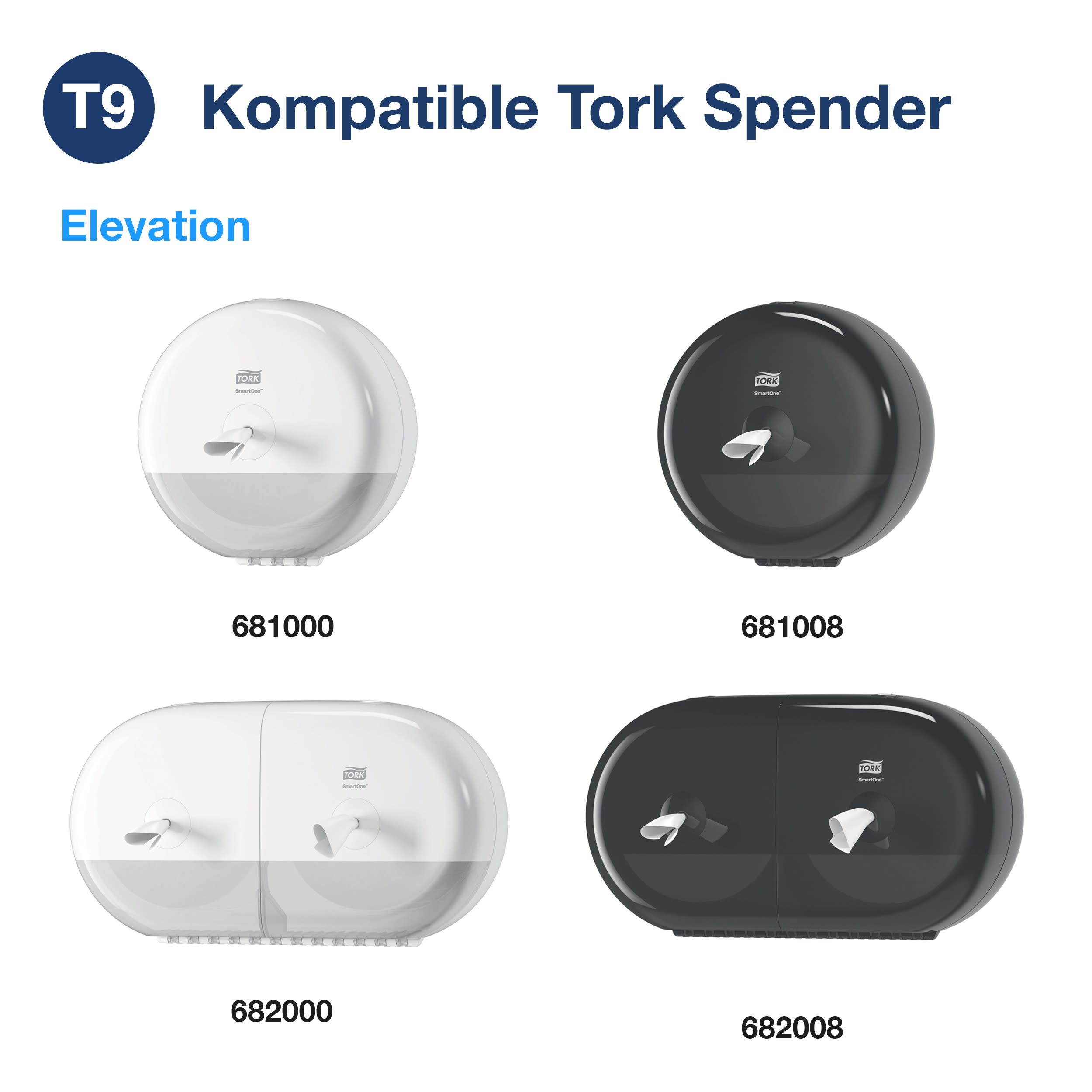 Tork SmartOne Mini WC-Papier 2lg