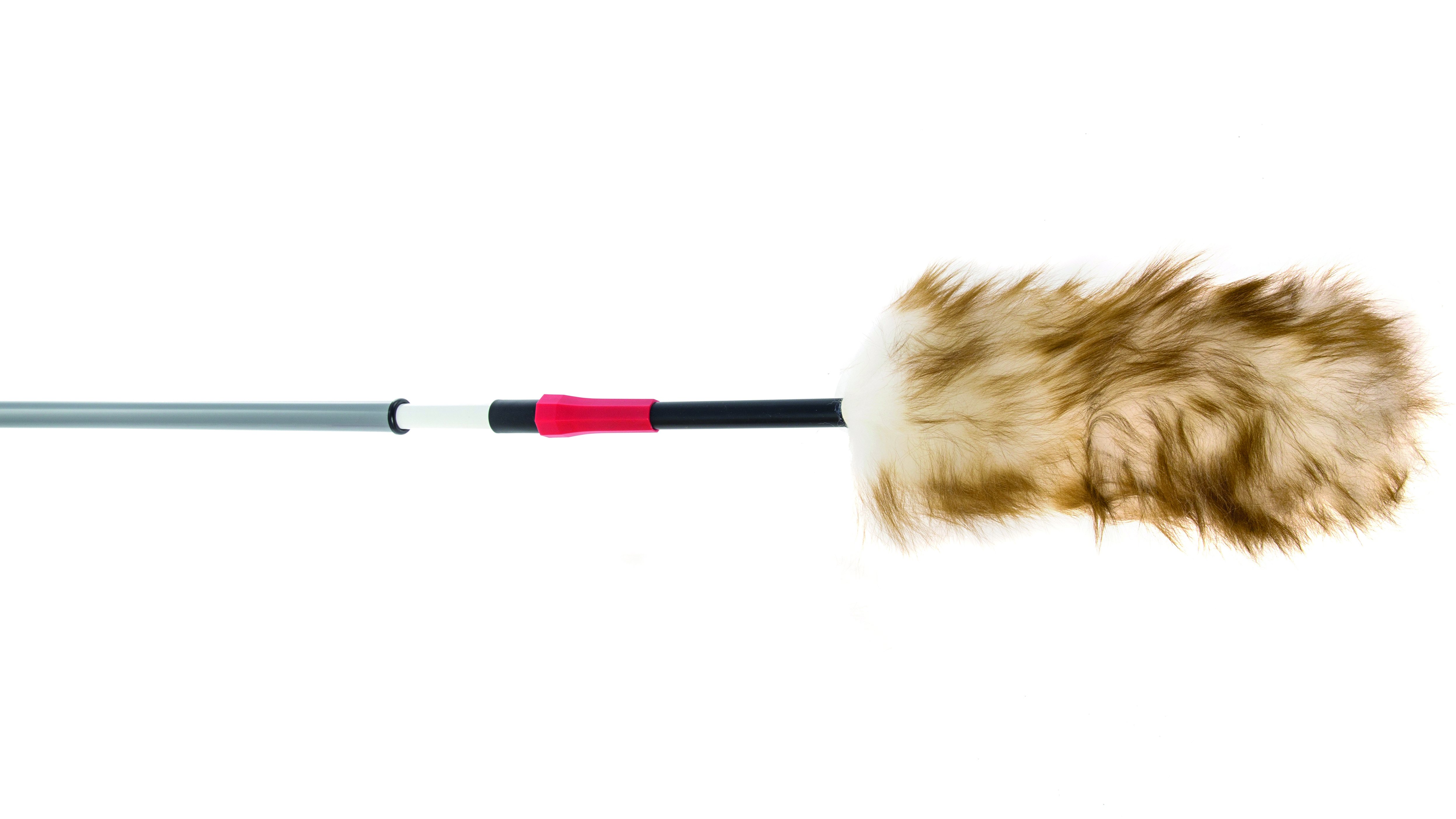 Staubwedel Lammwolle mit Telestiel