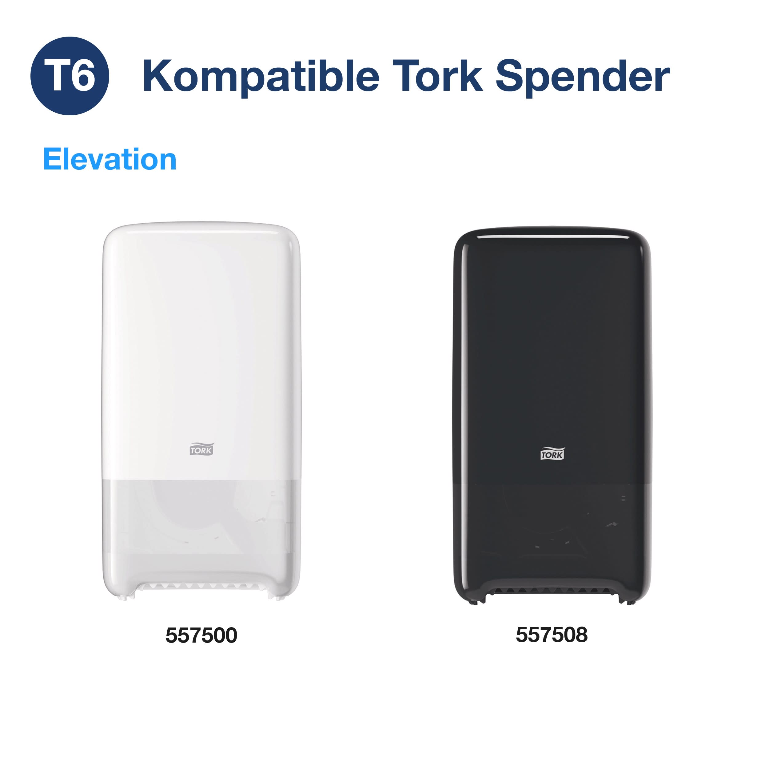 Tork Midi WC-Papier Advanced 2lg