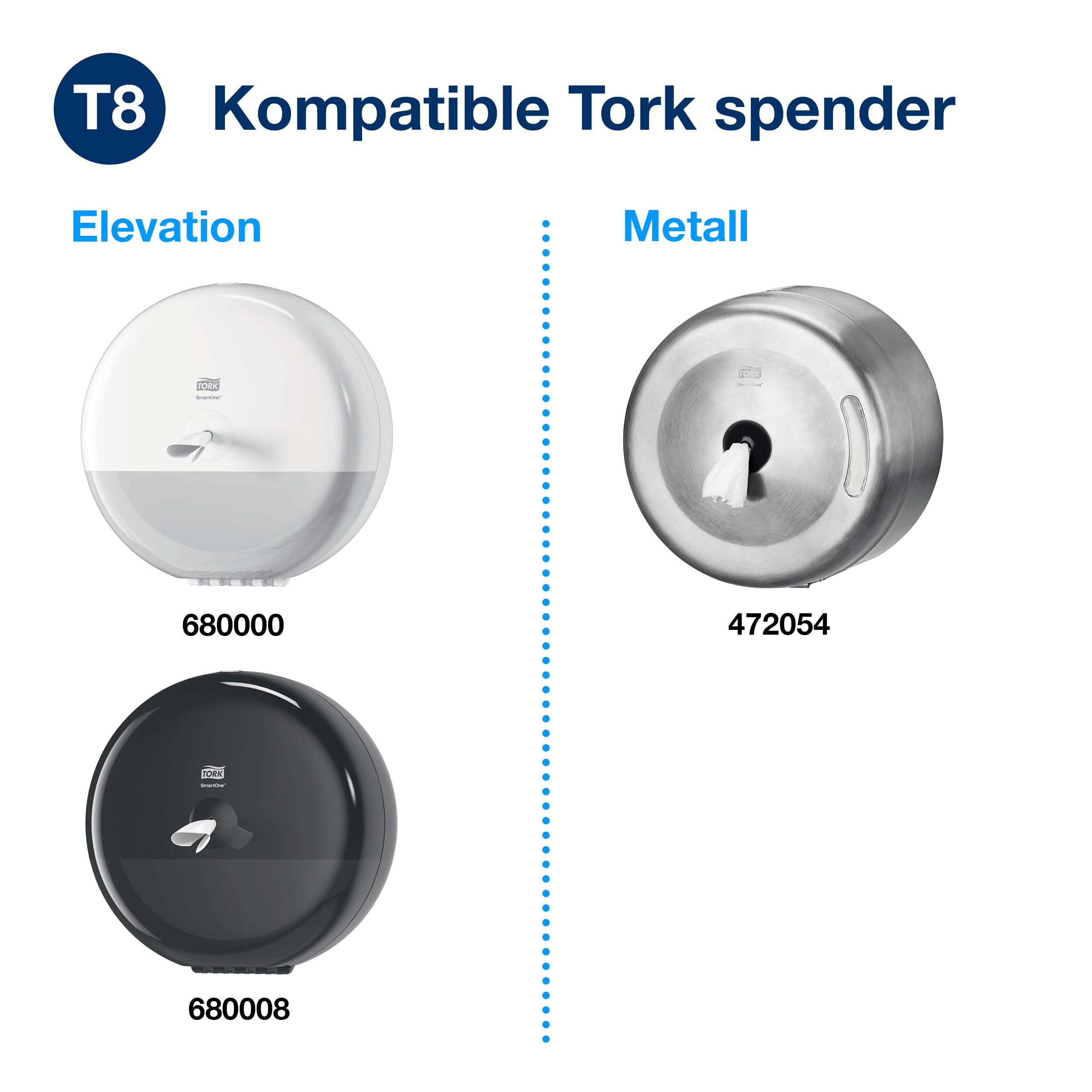 Tork SmartOne WC-Papier 2lg