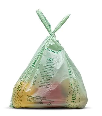 Bioabfallbeutel 20L mit Henkel