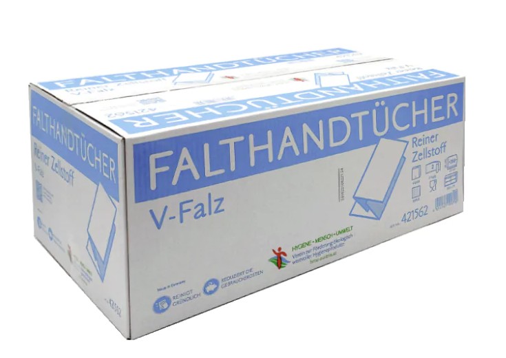 HMU Falthandtücher V-Falz 2lg