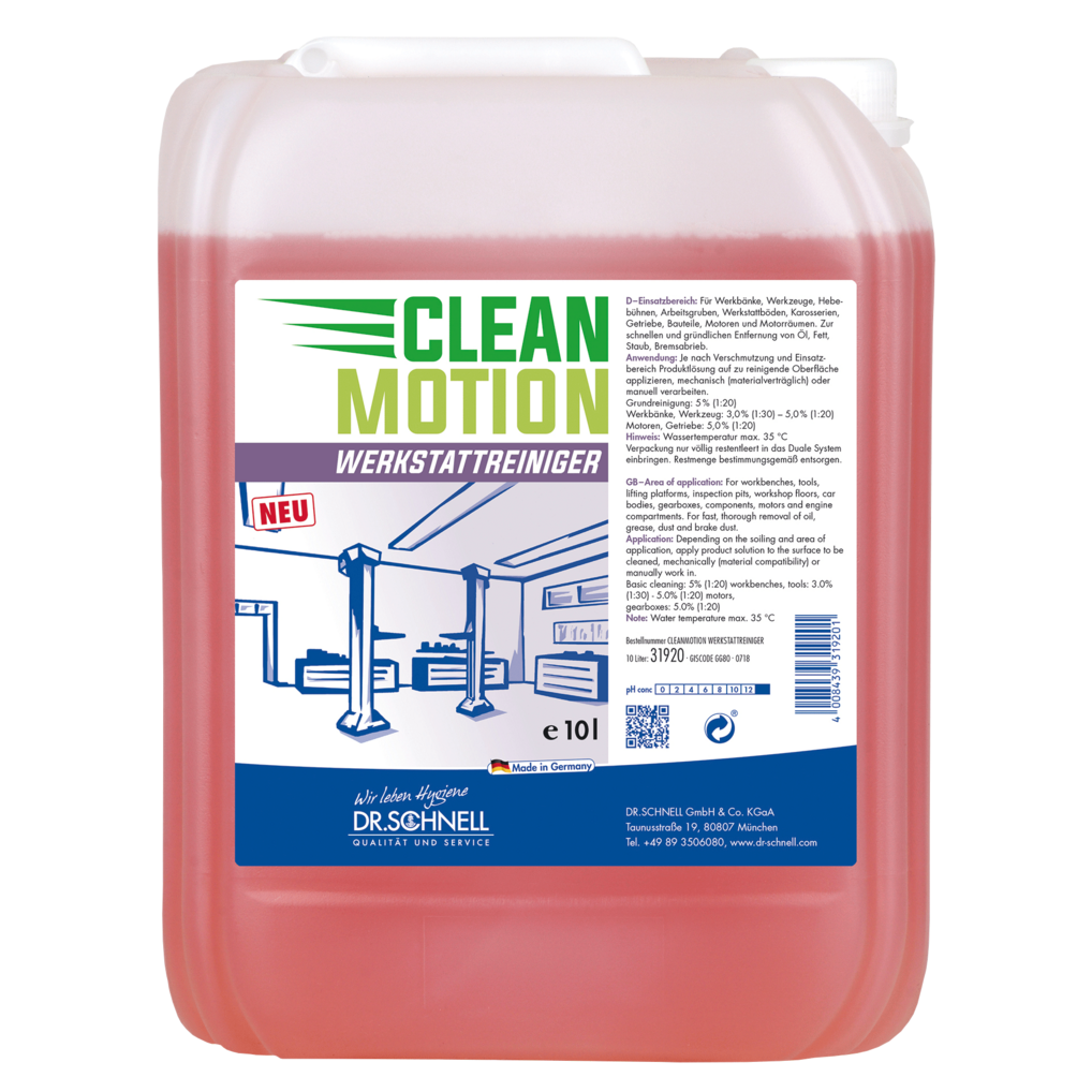 Cleanmotion Werkstattreiniger 10L