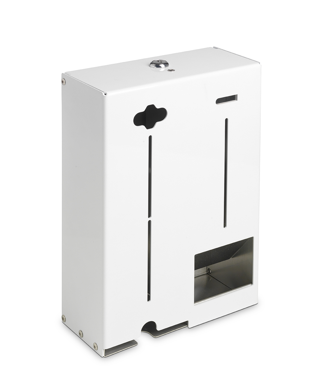 Hygieneartikelspender weiß