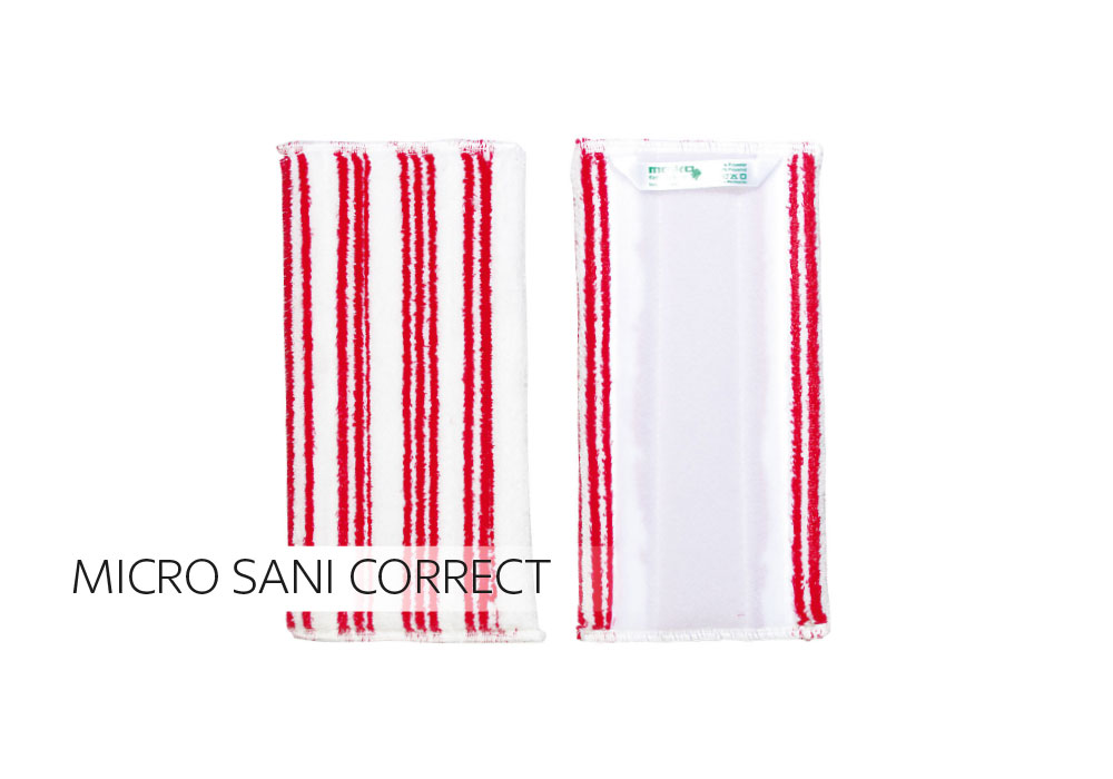 Handpad sani correct rot/weiß 13x27 cm