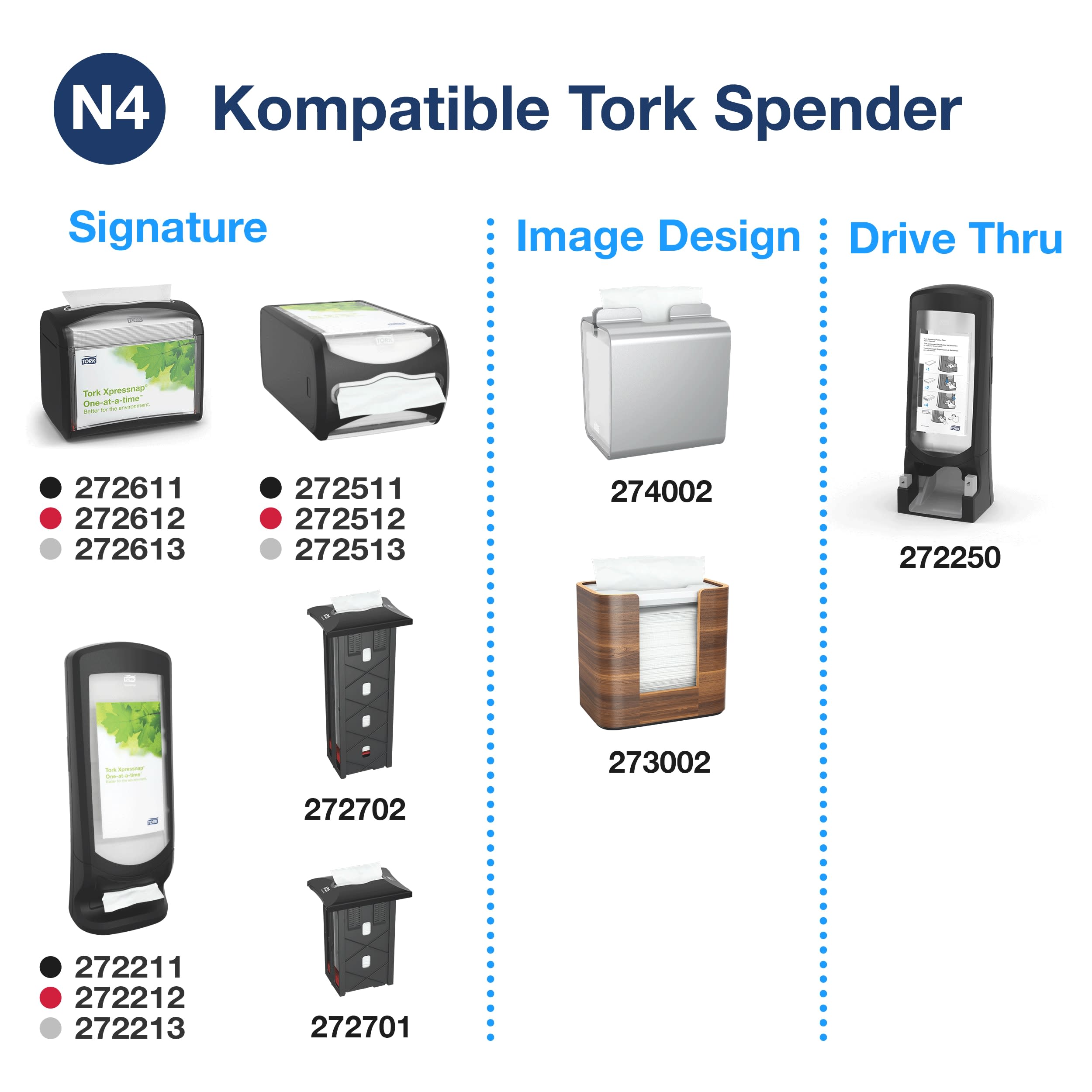 Spenderservietten Premium Interfold 2lg
