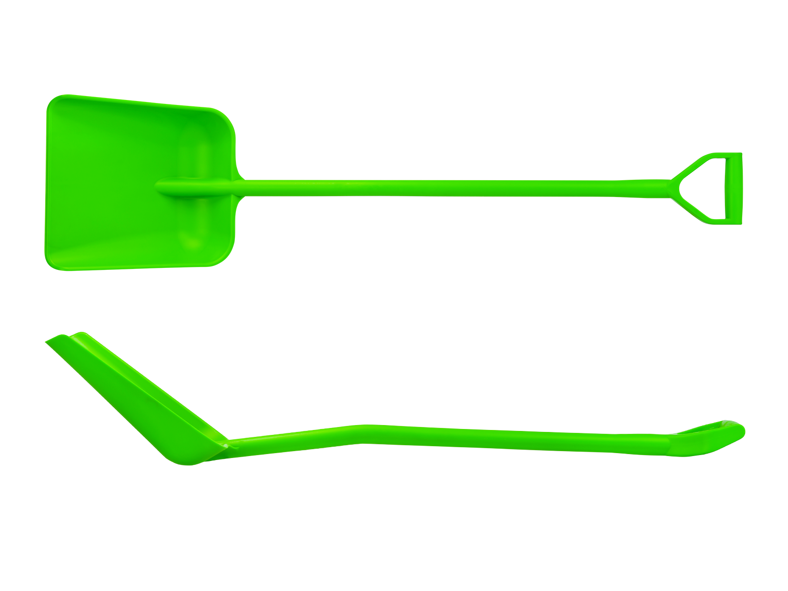 Lange Schaufel groß grün