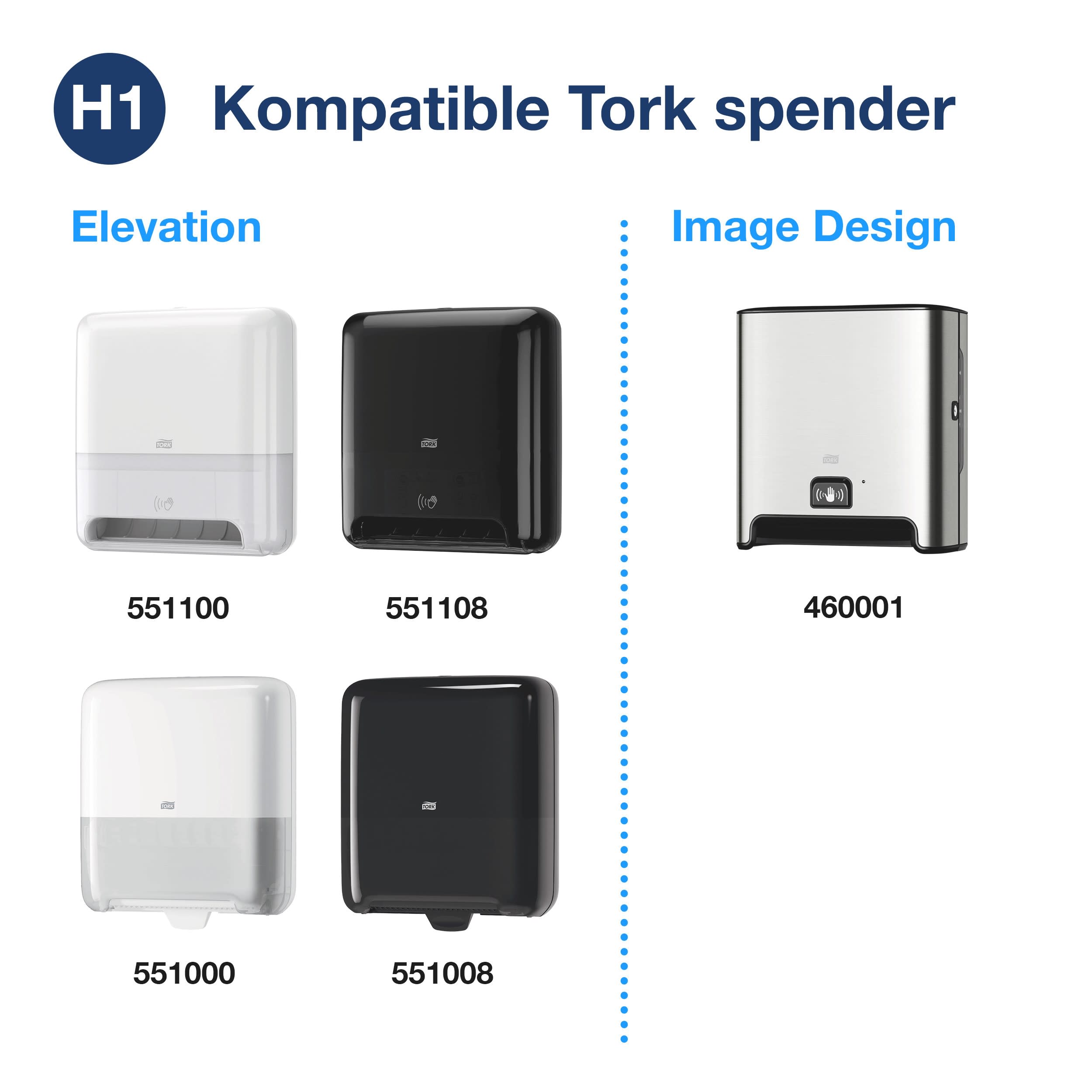 Tork Matic grünes Rollenhandtuch Advanced 2lg
